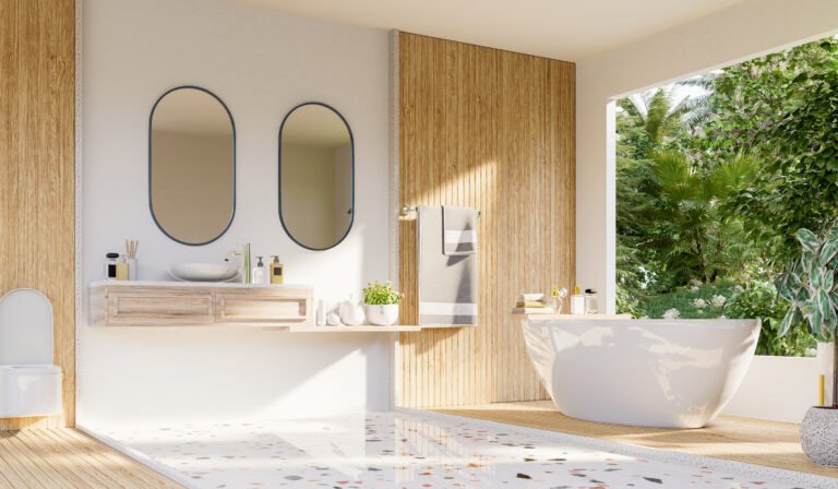 Scandinavian Style | Bath Renovation in Royal Leamington Spa, Warwickshire | Renomate